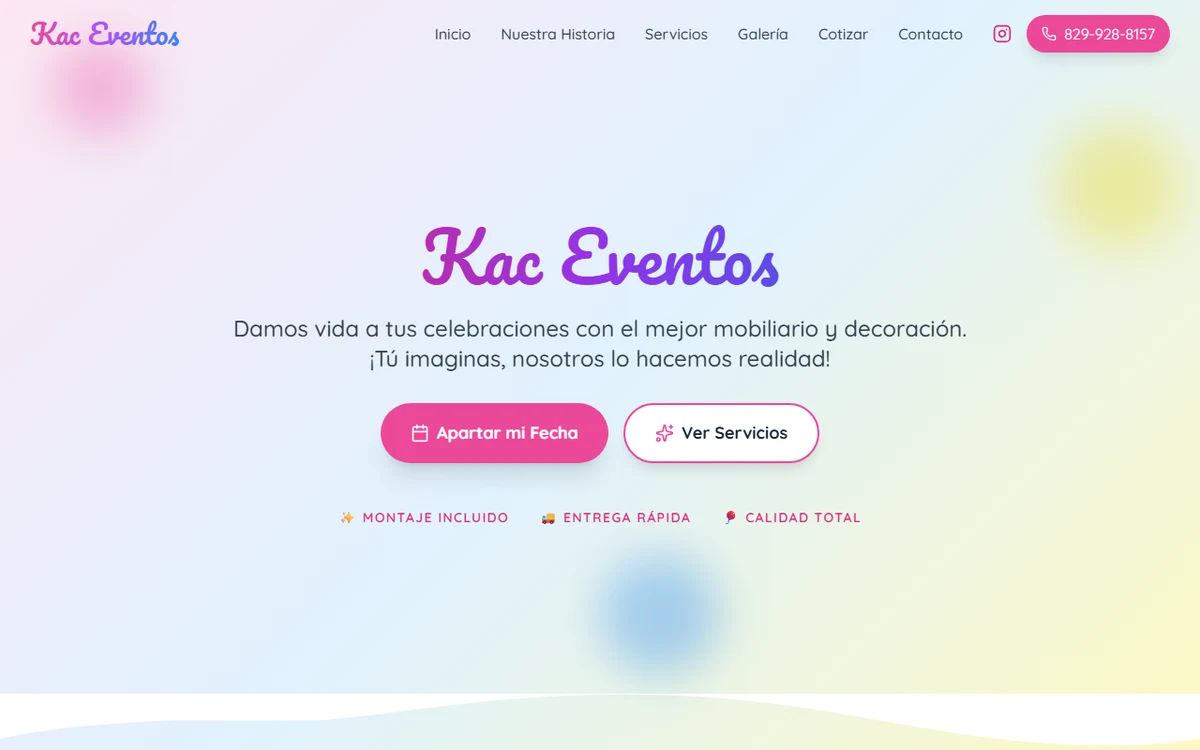 Kac Eventos - Alquiler para eventos